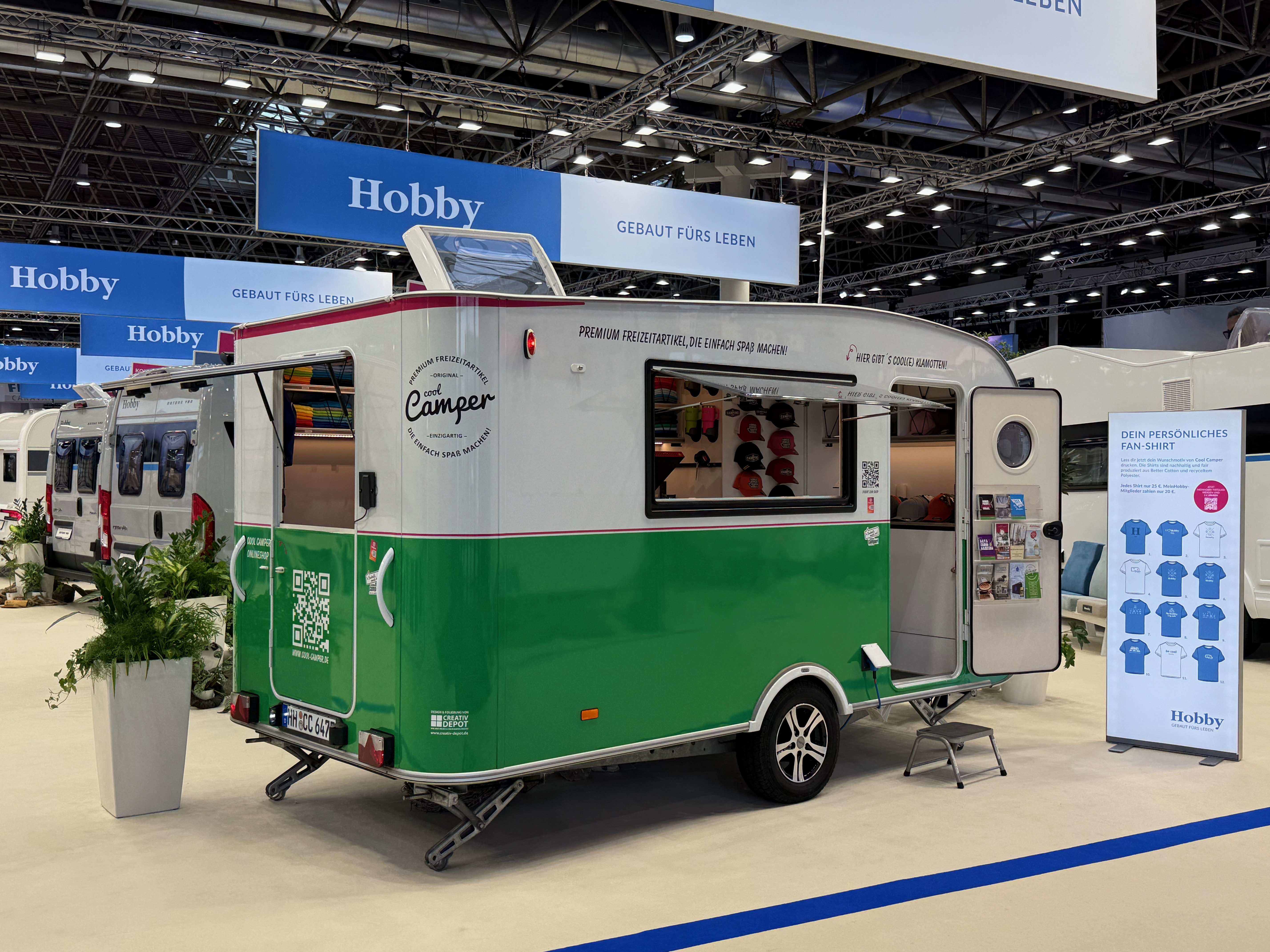 Caravan Salon Düsseldorf 2025 – Highlights, Trends und der Beachy als mobiler Verkaufswagen Caravan Salon Düsseldorf 2025 – Highlights, Trends und der Beachy als mobiler Verkaufswagen